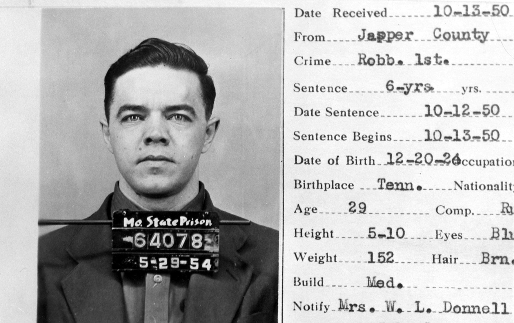 The 1954 riot at the Missouri State Penitentiary